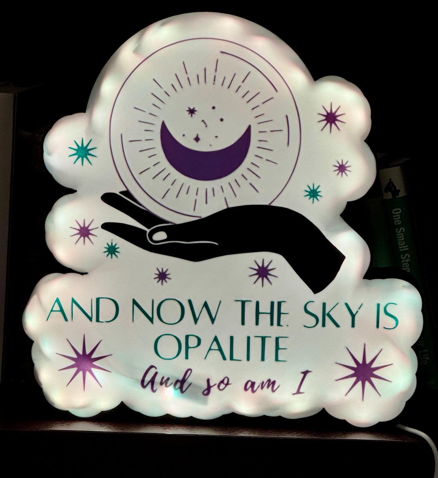 Sky is Opalite Lighted Sign - Taylor Swift - Govee LED Music Mode & Timer
