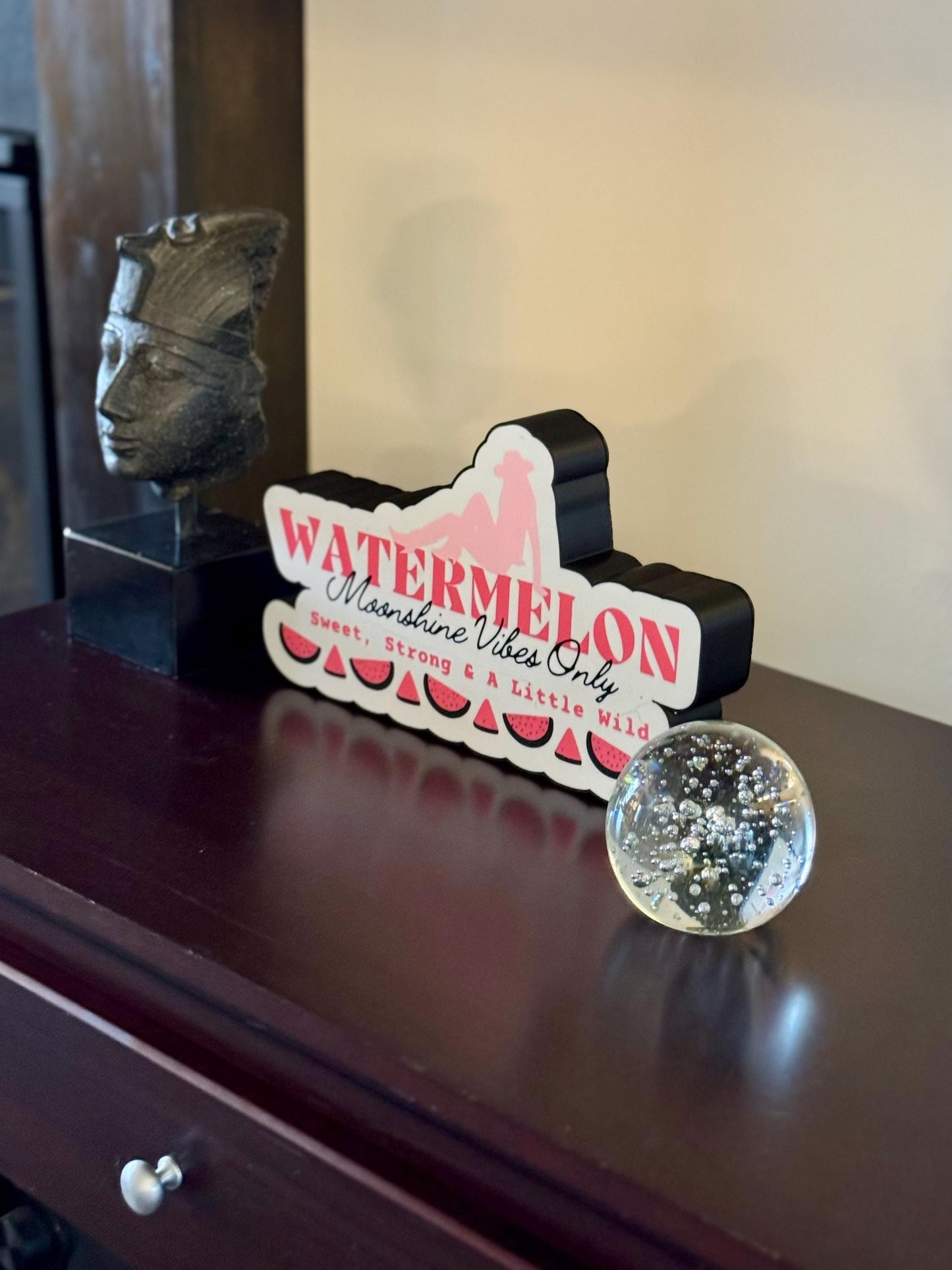 Lighted Sign Watermelon Moonshine - Lainey Wilson - Govee LED Wall Decor w/ Music Mode & Timer