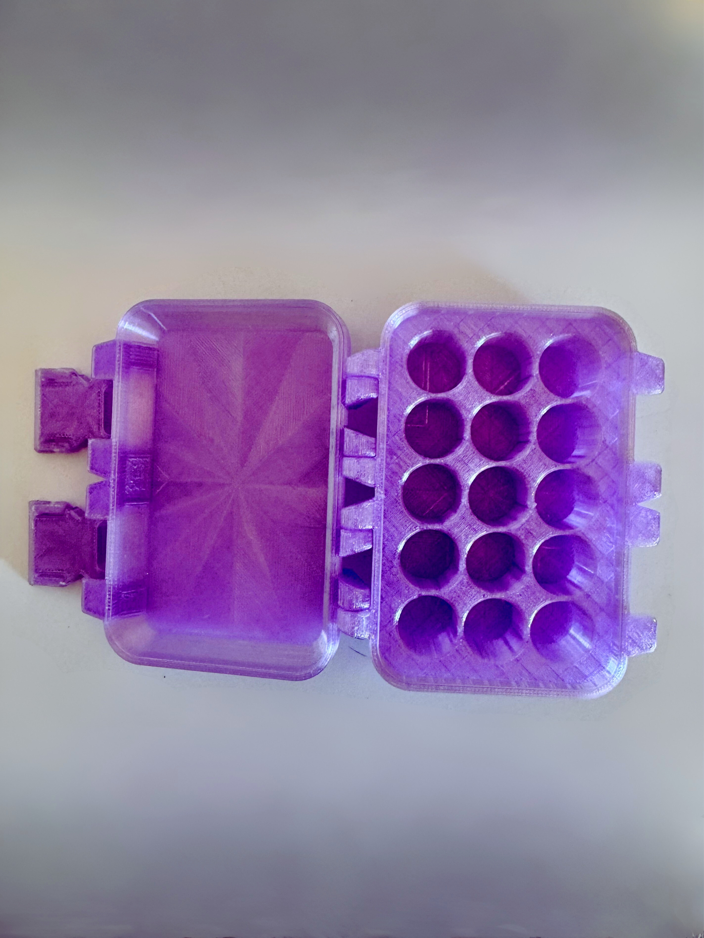 Ultimate Bebe 15 Vial Case for Peptides, GLP, HRT/TRT - Travel + Fridge Ready - Vial Caps Included!