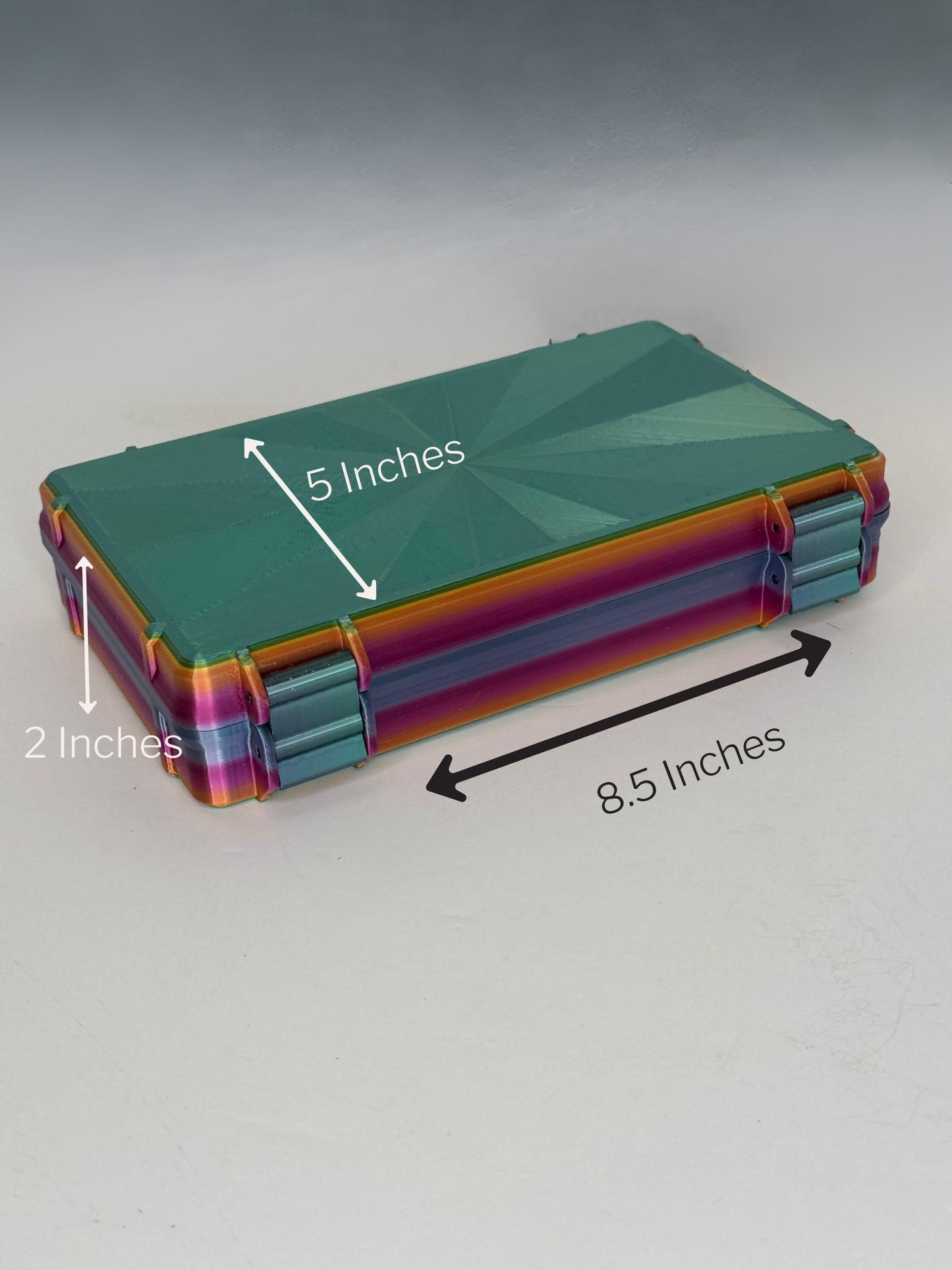 Freezer Peptide, GLP Storage Case with Vial Caps! Holds 50 3mL Vials - Made from PETG, the same material used for water bottles