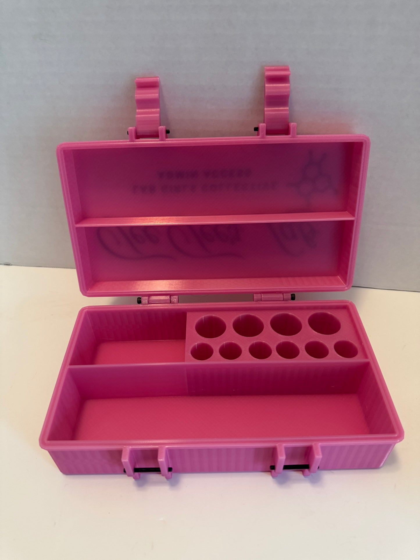 6 Pen Peptide Case Jumbo - Holds 4 10mL & 6 3mL + bac & more