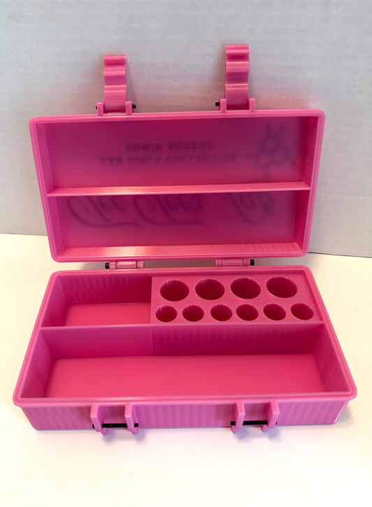 6 Pen Peptide Case Jumbo - Holds 4 10mL & 6 3mL + bac & more
