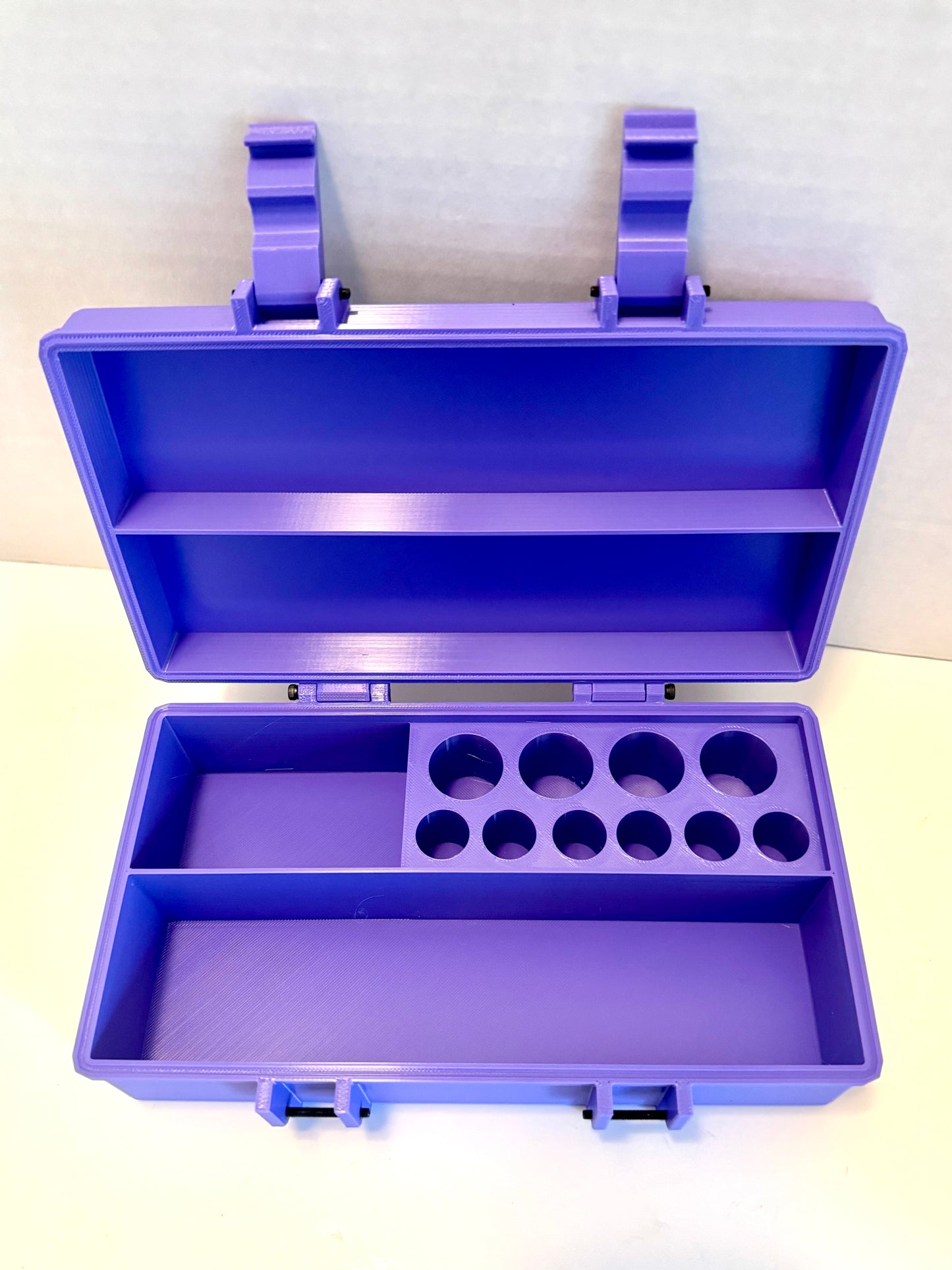 6 Pen Peptide Case Jumbo - Holds 4 10mL & 6 3mL + bac & more