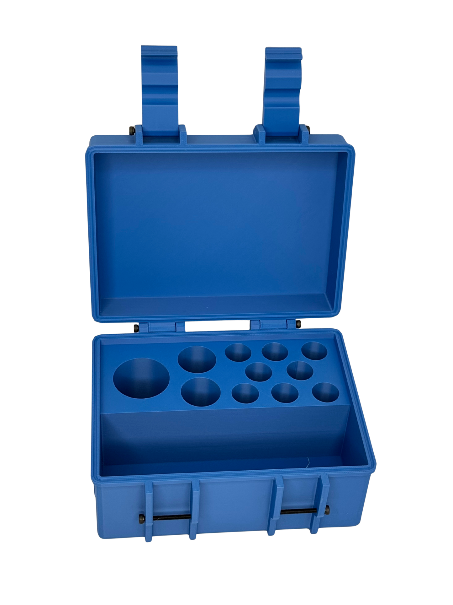 Jumbo Peptide Storage Box - Holds Bac + 10mL + 5mL + 3mL - All Standing Up