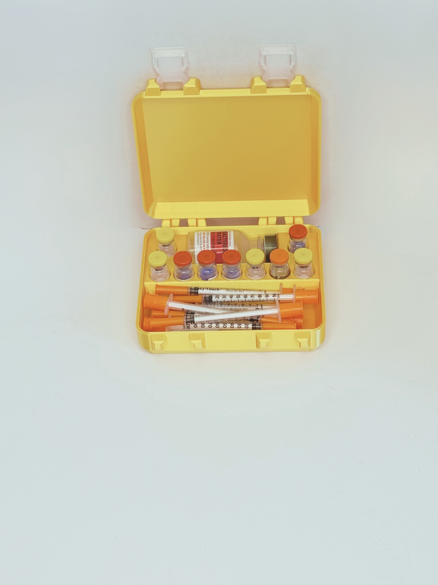 The Niner Peptide, GLP Storage Case with Vial Caps! HRT, TRT, GLP, Peptides