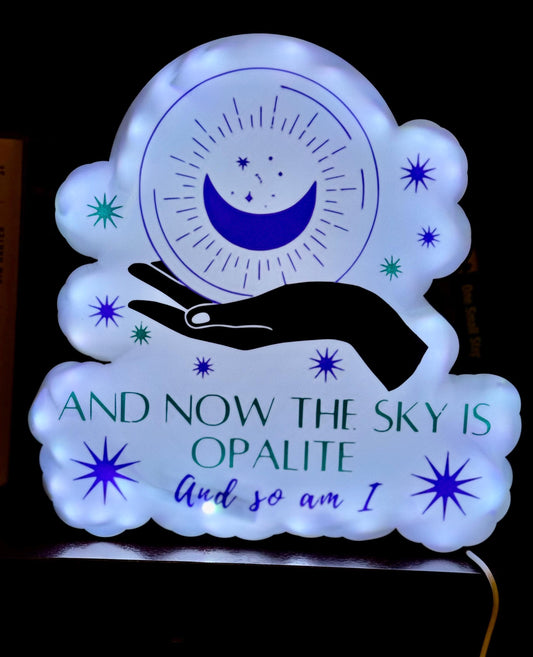 Sky is Opalite Lighted Sign - Taylor Swift - Govee LED Music Mode & Timer